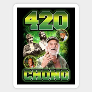 90s Bootleg Green 420 Chong Sticker